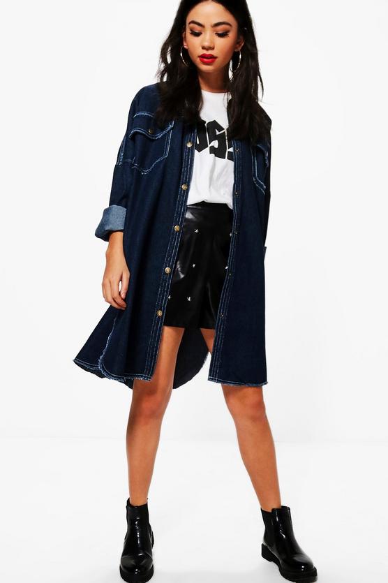 Sharon Oversized Denim Jacket